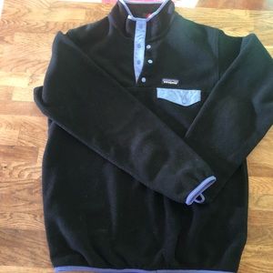 Black Patagonia Synchilla, Women’s Large